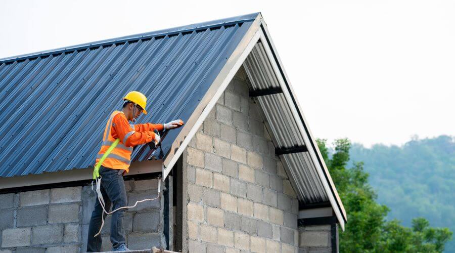 Professional metal roof installation in Blanchard, PA